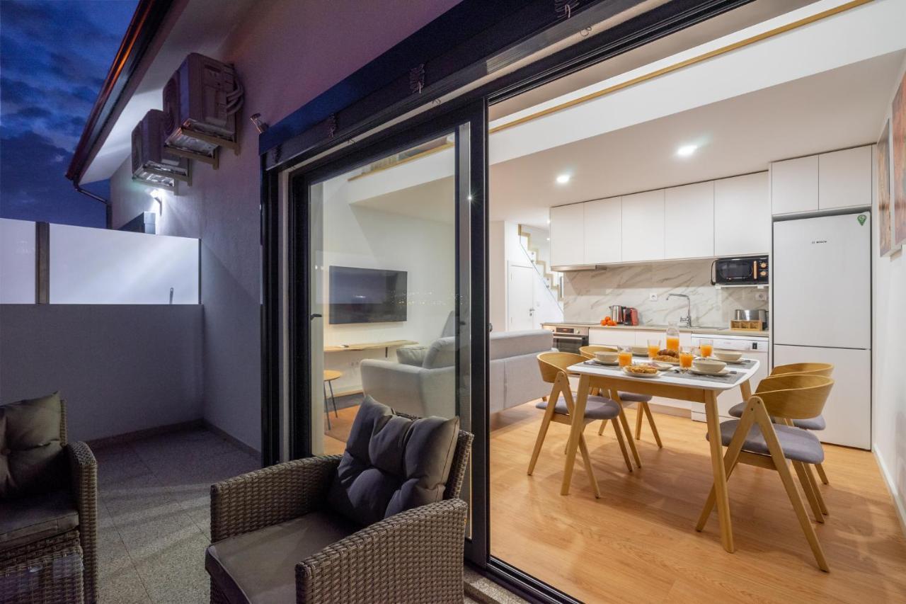 Whome Riverside View Premium Apartment W/ Ac & Terrace Porto Exterior foto